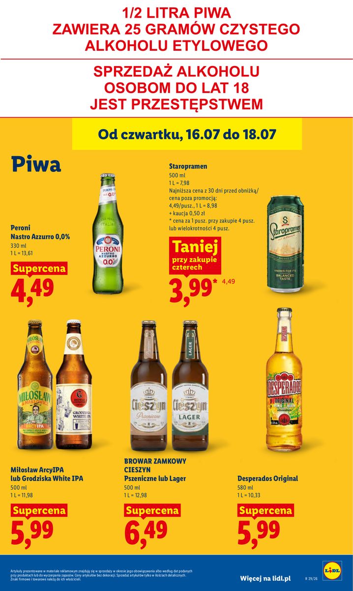 Lidl catalog page 81 — 2026-07-16 to 2026-07-18