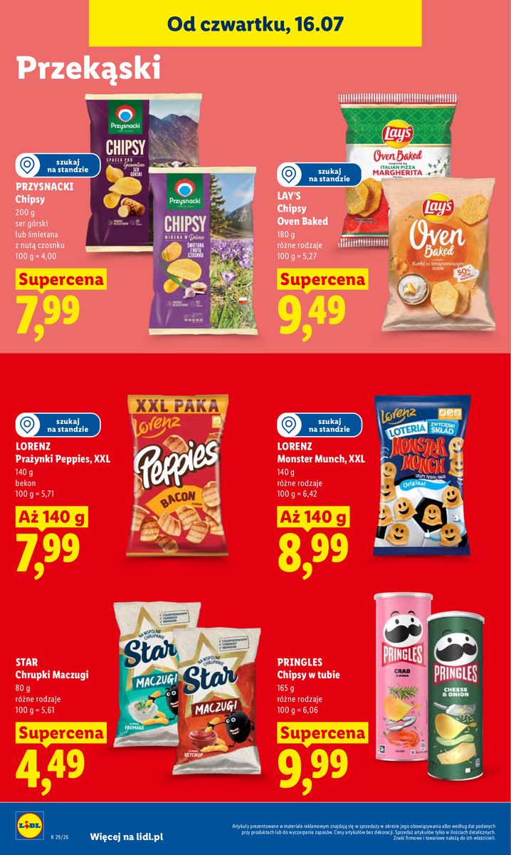 Lidl catalog page 84 — 2026-07-16 to 2026-07-18