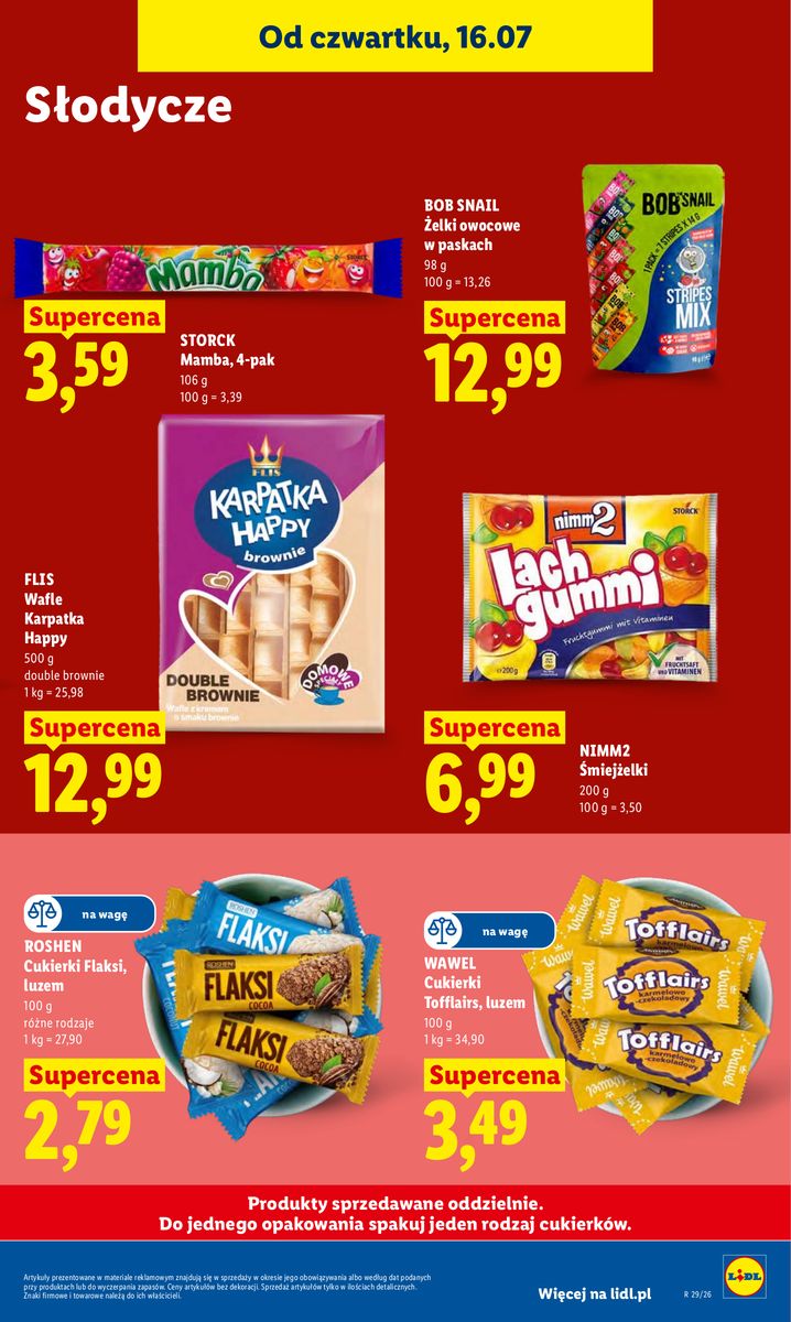 Lidl catalog page 87 — 2026-07-16 to 2026-07-18