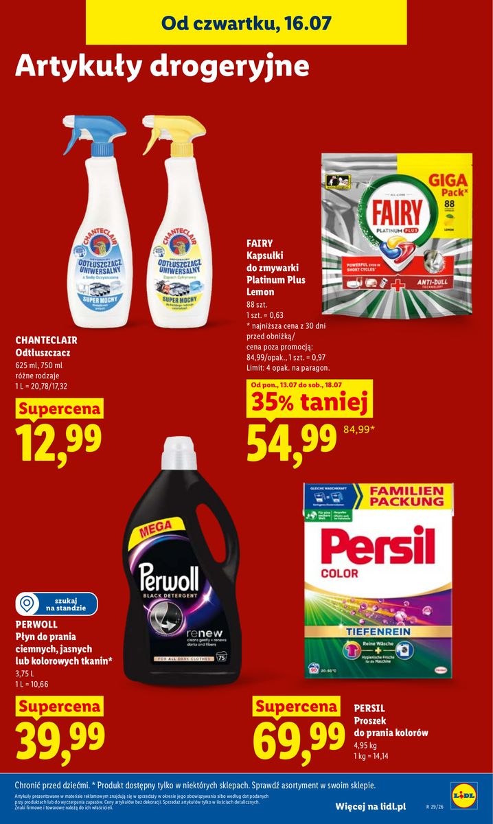 Lidl catalog page 97 — 2026-07-16 to 2026-07-18