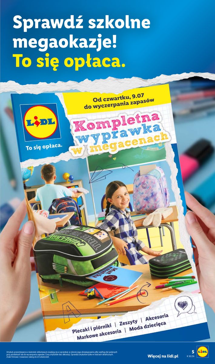 Lidl catalog page 5 — 2026-07-20 to 2026-07-20