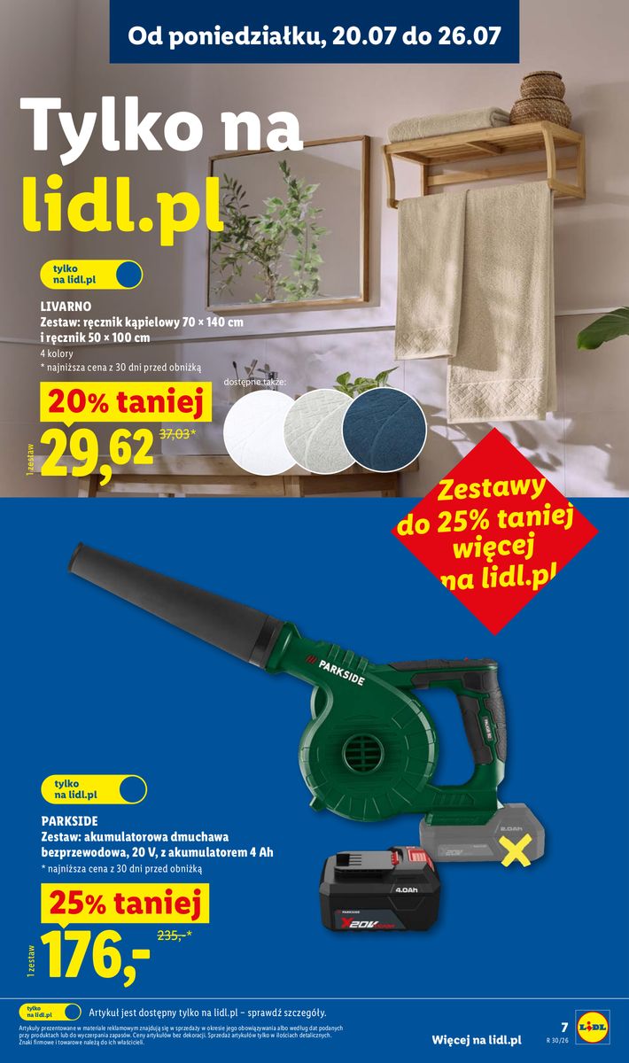 Lidl catalog page 7 — 2026-07-20 to 2026-07-20