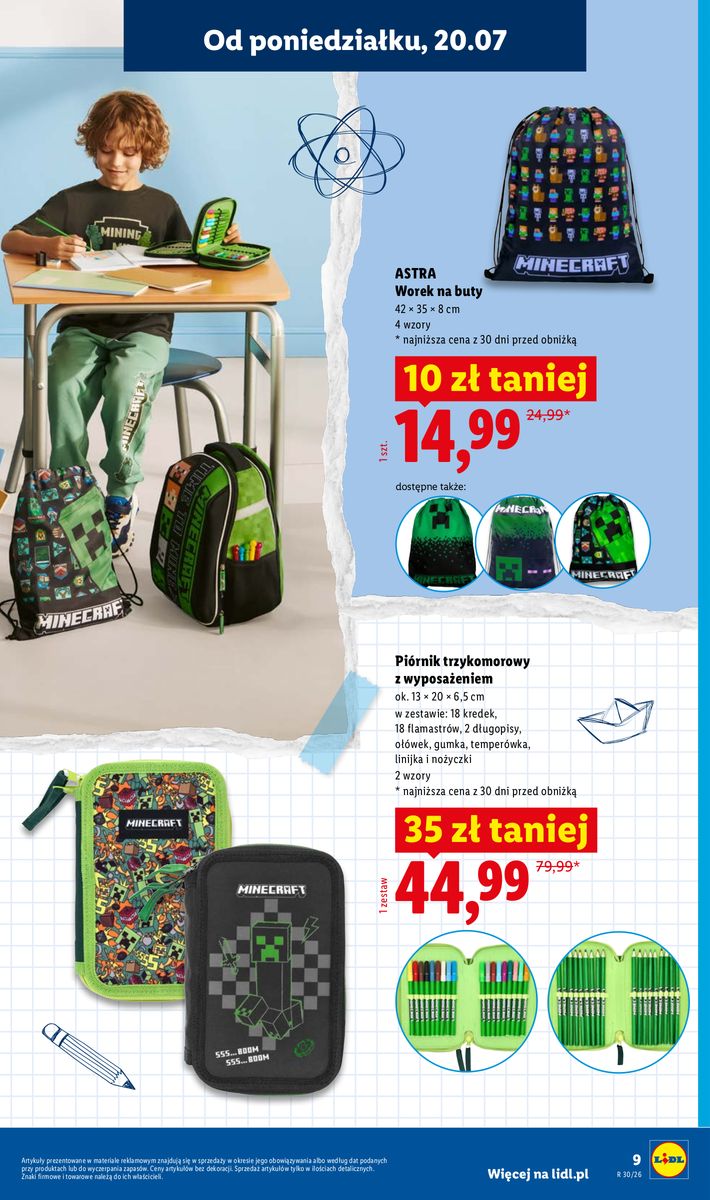 Lidl catalog page 9 — 2026-07-20 to 2026-07-20