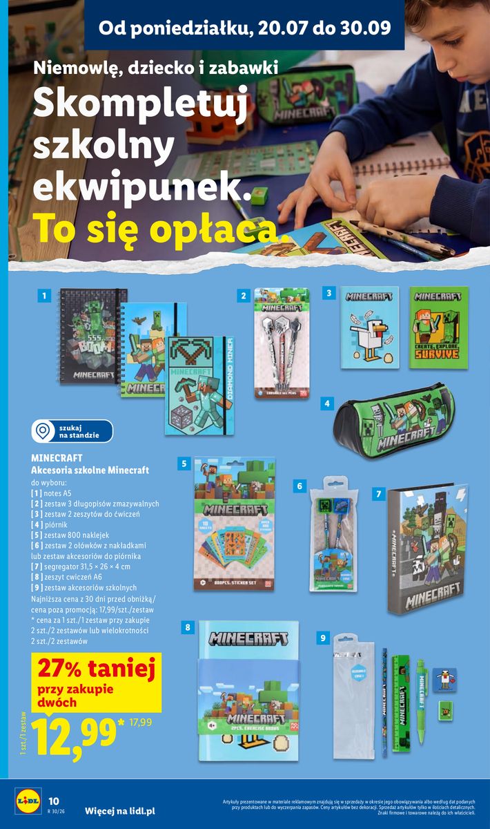 Lidl catalog page 10 — 2026-07-20 to 2026-07-20