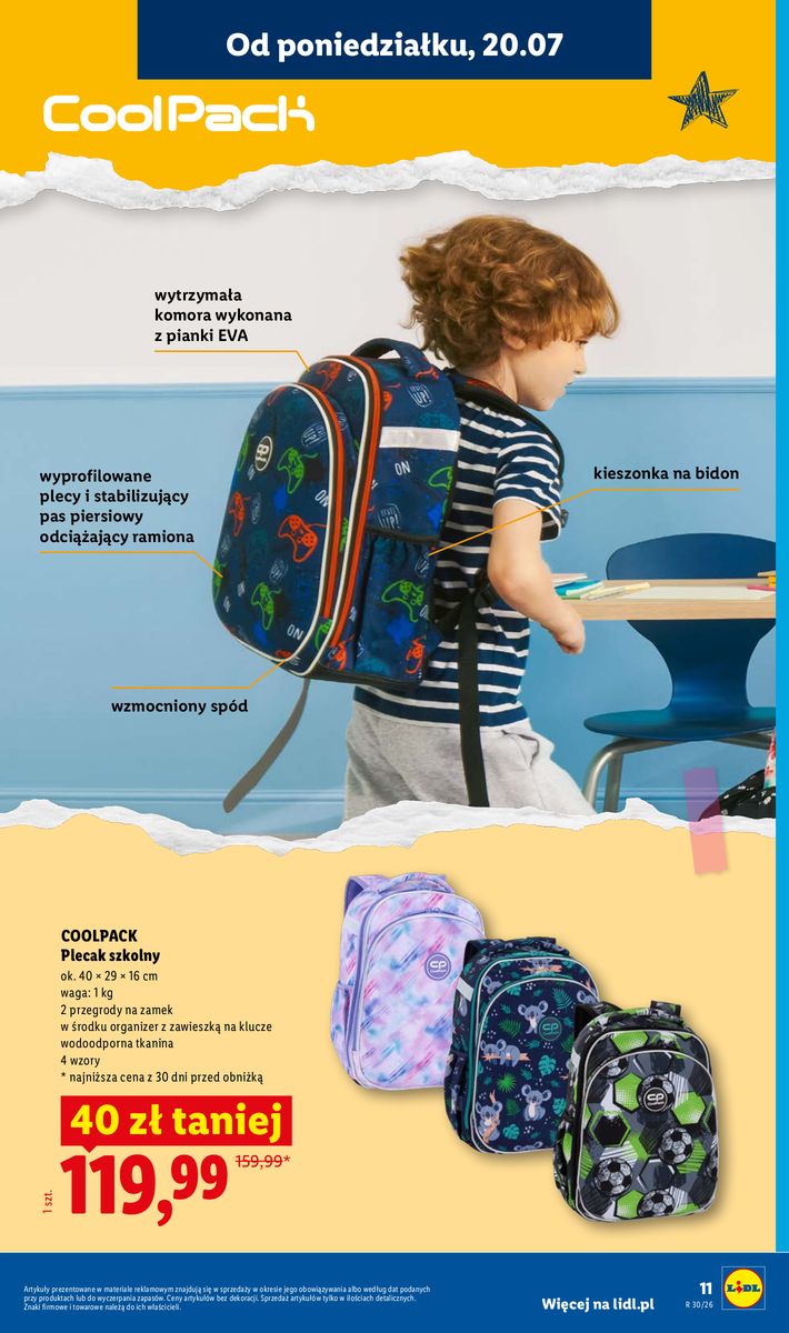 Lidl catalog page 11 — 2026-07-20 to 2026-07-20