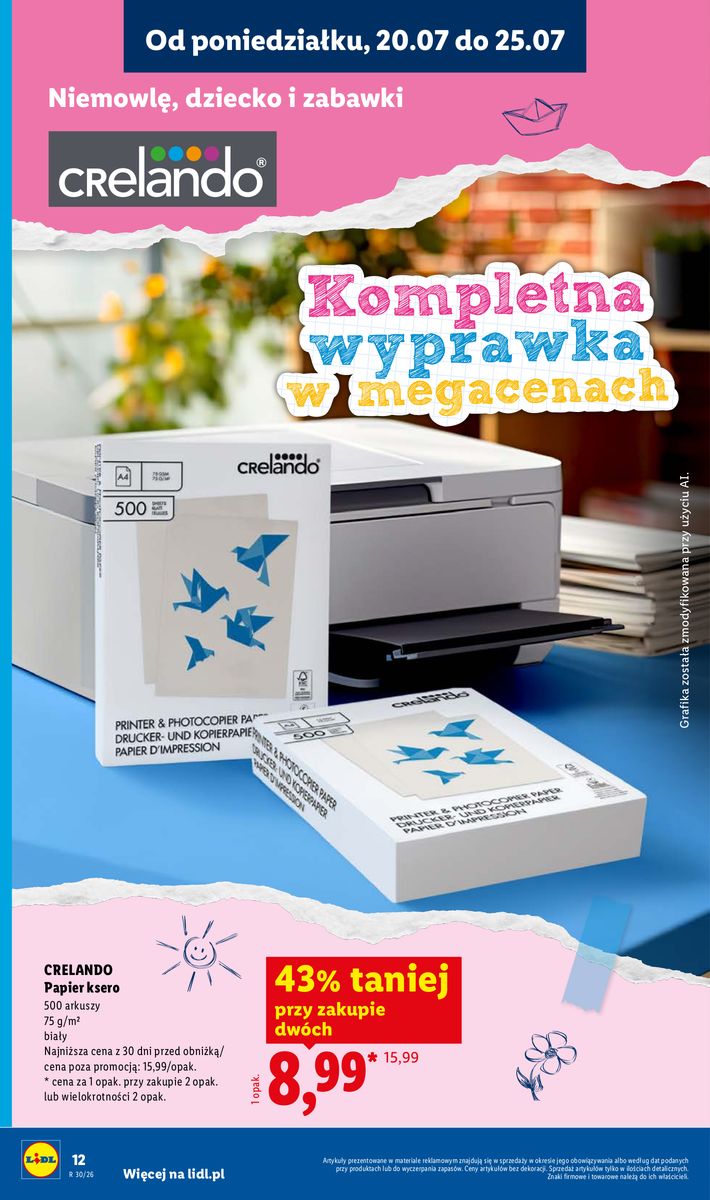 Lidl catalog page 12 — 2026-07-20 to 2026-07-20