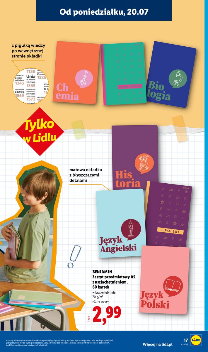 Lidl catalog page 17 — 2026-07-20 to 2026-07-20
