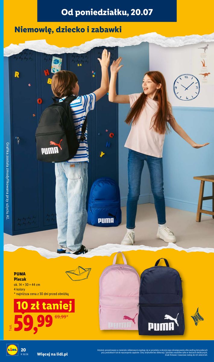 Lidl catalog page 20 — 2026-07-20 to 2026-07-20