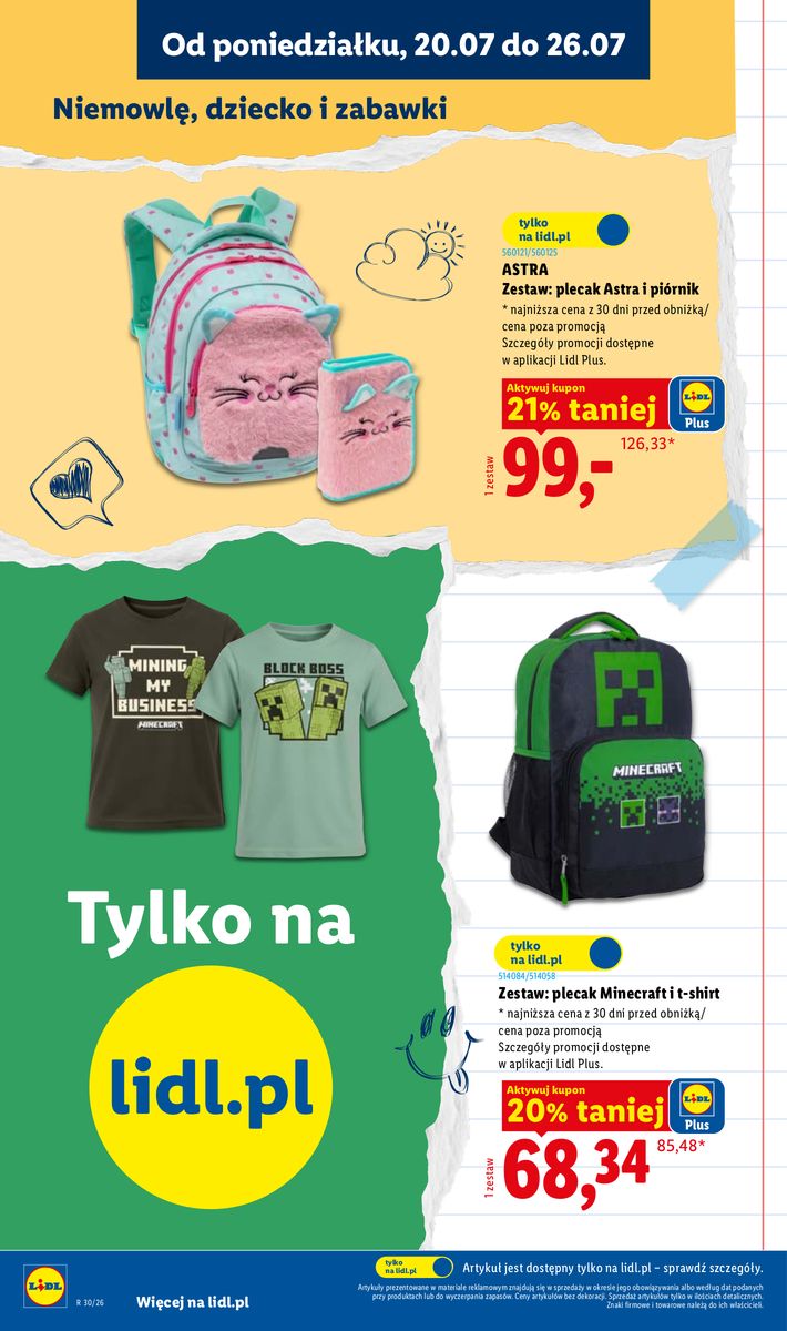 Lidl catalog page 22 — 2026-07-20 to 2026-07-20