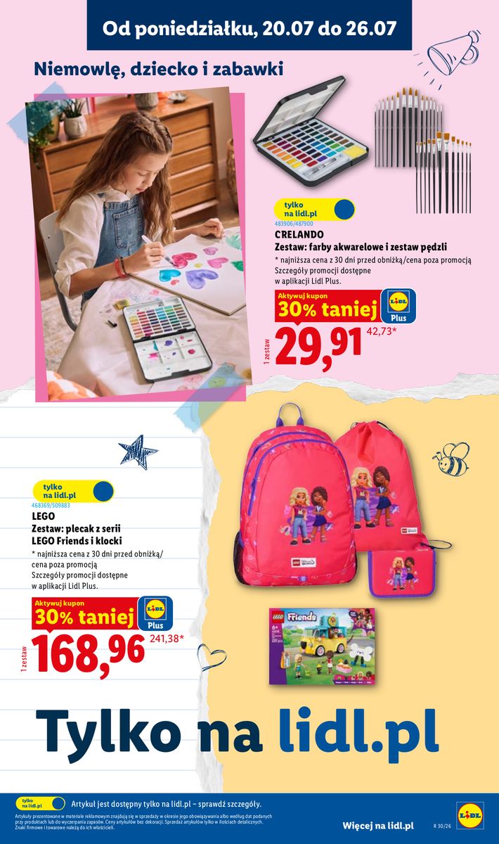 Lidl catalog page 23 — 2026-07-20 to 2026-07-20