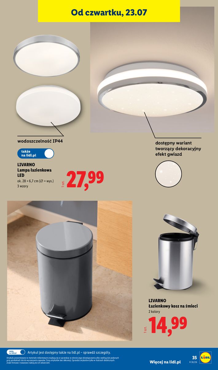 Lidl catalog page 43 — 2026-07-20 to 2026-07-20