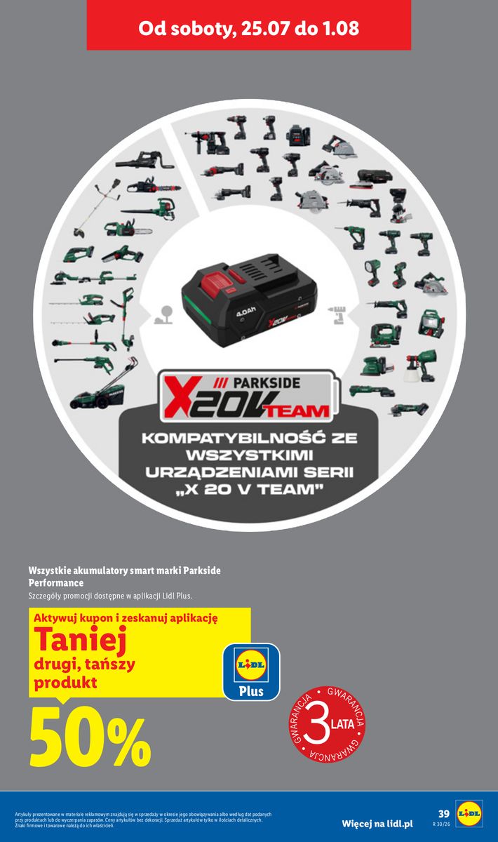 Lidl catalog page 47 — 2026-07-20 to 2026-07-20