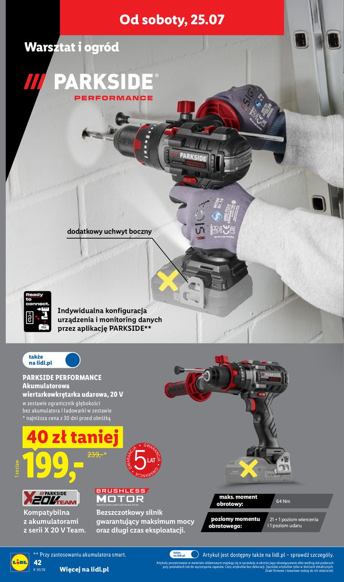 Lidl catalog page 50 — 2026-07-20 to 2026-07-20