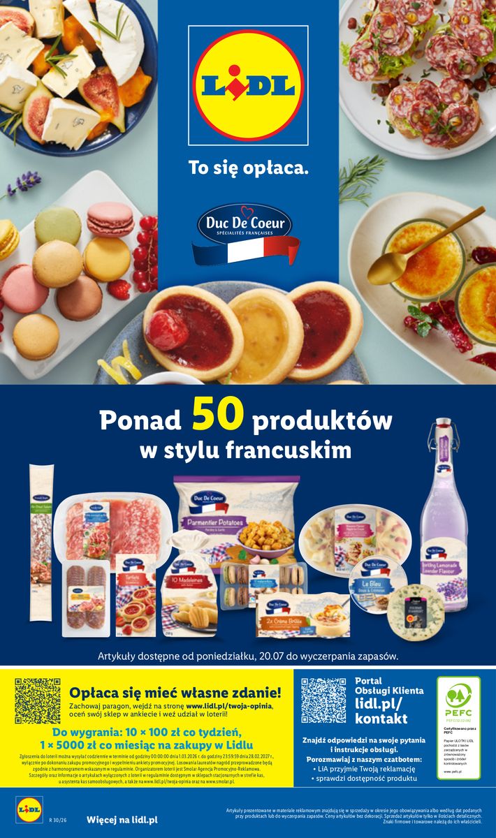 Lidl catalog page 58 — 2026-07-20 to 2026-07-20