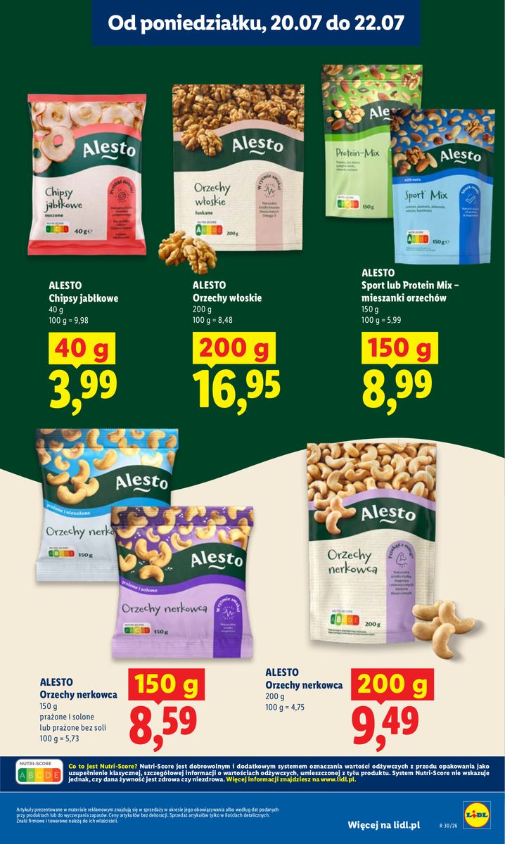 Lidl catalog page 25 — 2026-07-20 to 2026-07-22