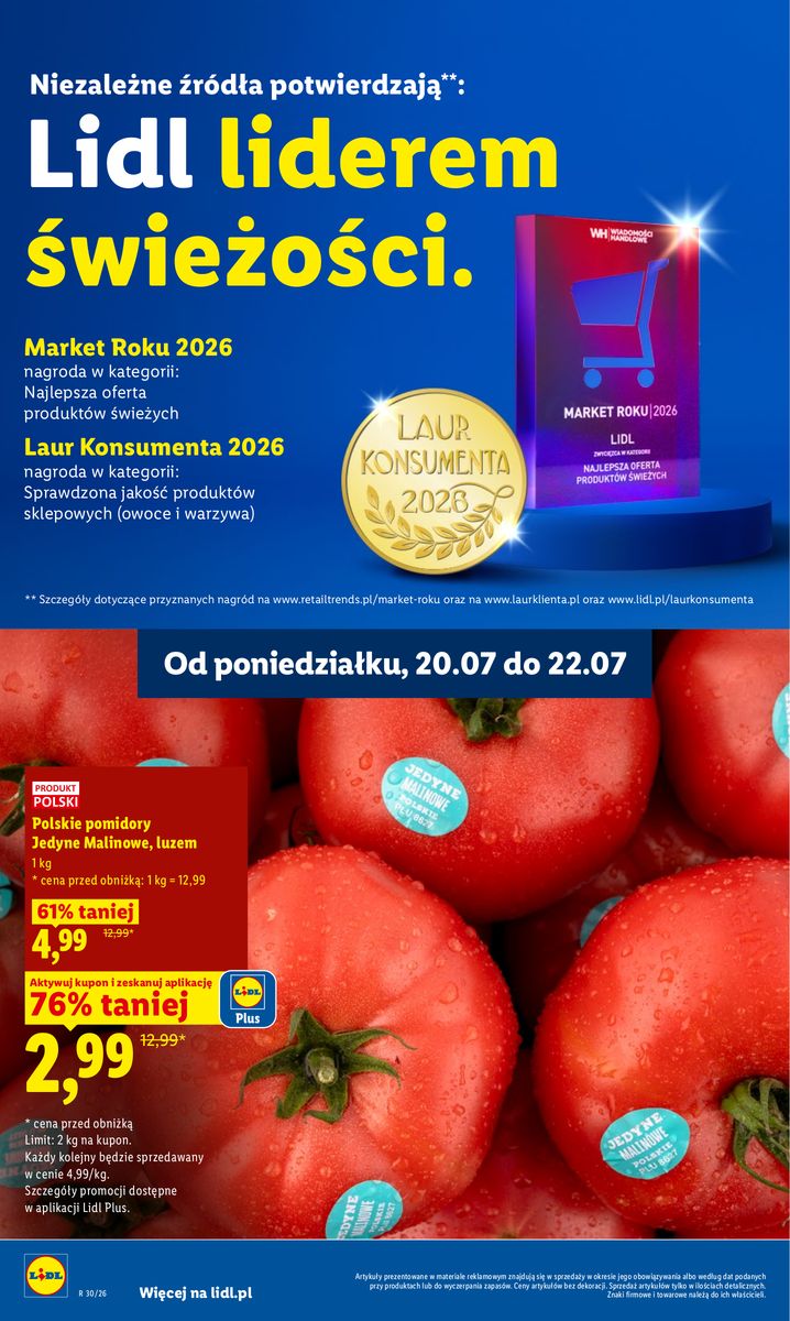 Lidl catalog page 46 — 2026-07-20 to 2026-07-22