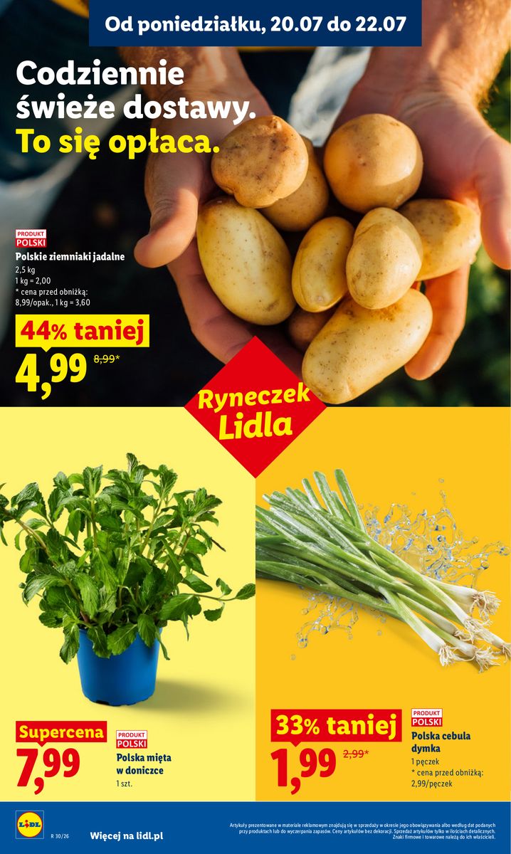Lidl catalog page 50 — 2026-07-20 to 2026-07-22
