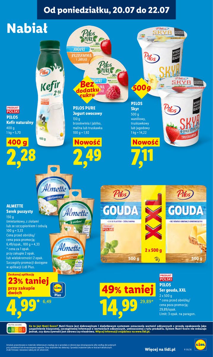 Lidl catalog page 61 — 2026-07-20 to 2026-07-22