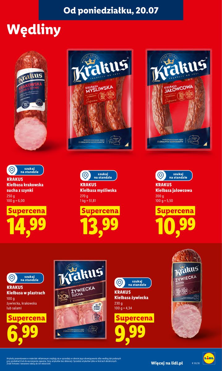 Lidl catalog page 71 — 2026-07-20 to 2026-07-22