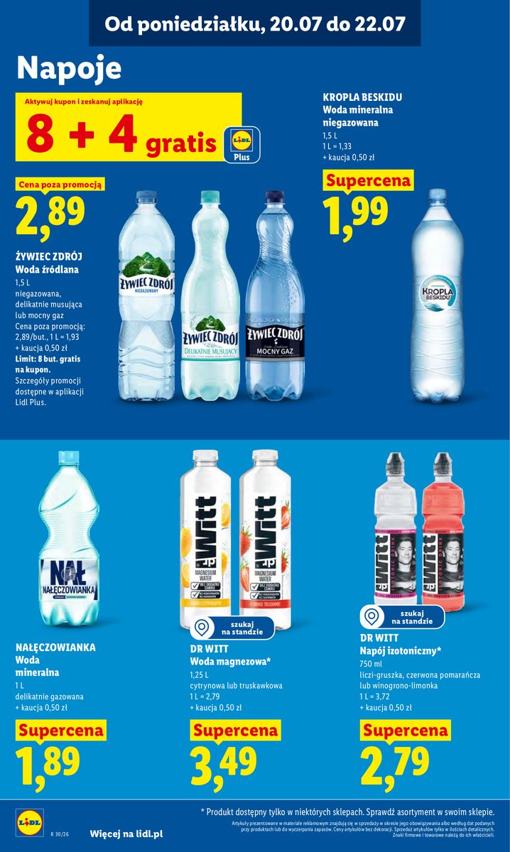 Lidl catalog page 76 — 2026-07-20 to 2026-07-22