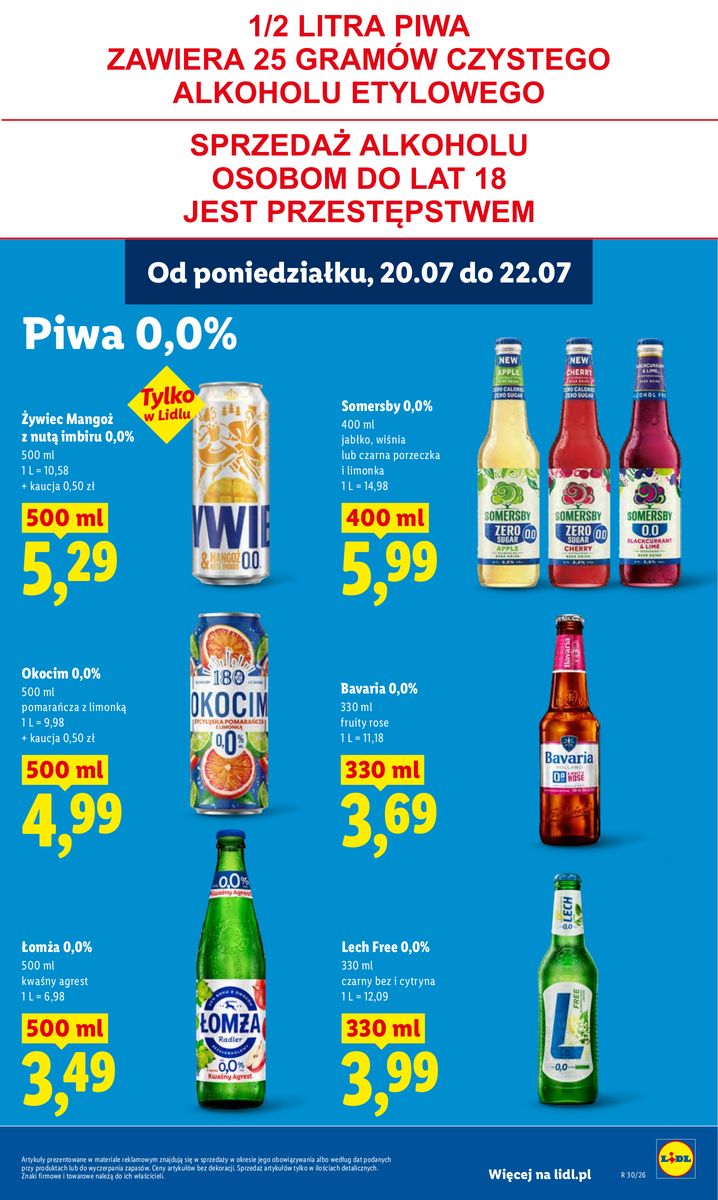 Lidl catalog page 77 — 2026-07-20 to 2026-07-22