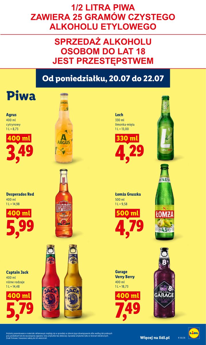 Lidl catalog page 79 — 2026-07-20 to 2026-07-22