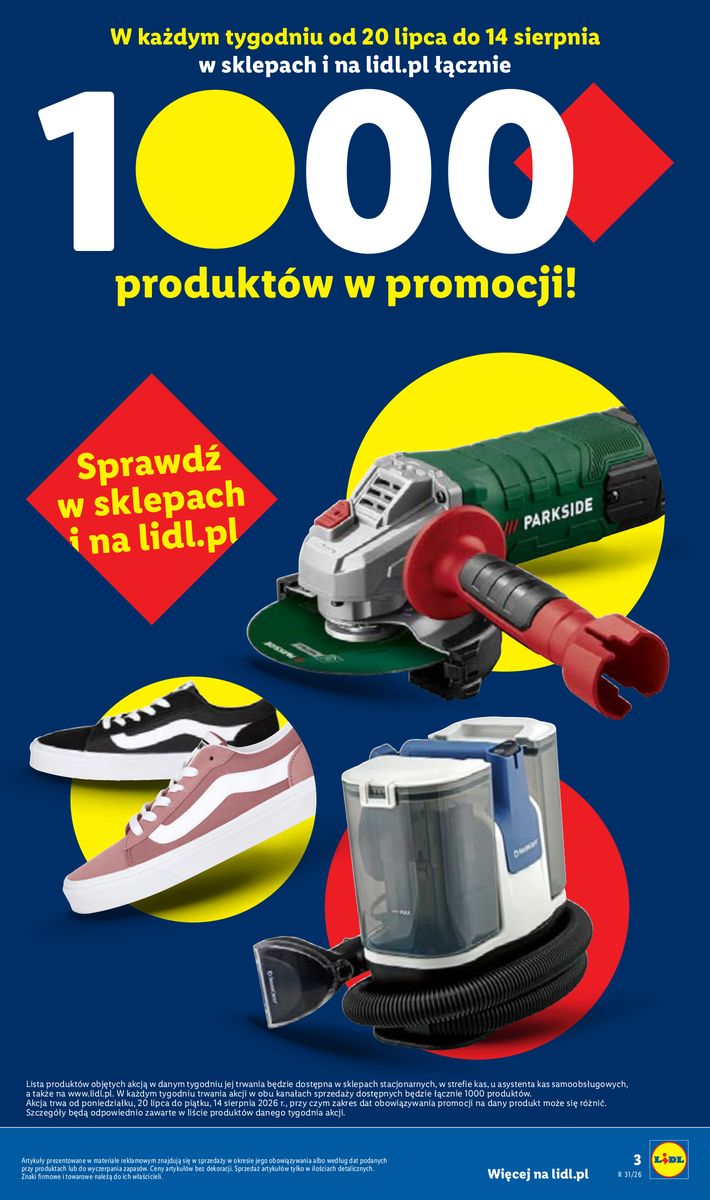 Lidl catalog page 3 — 2026-07-27 to 2026-07-27