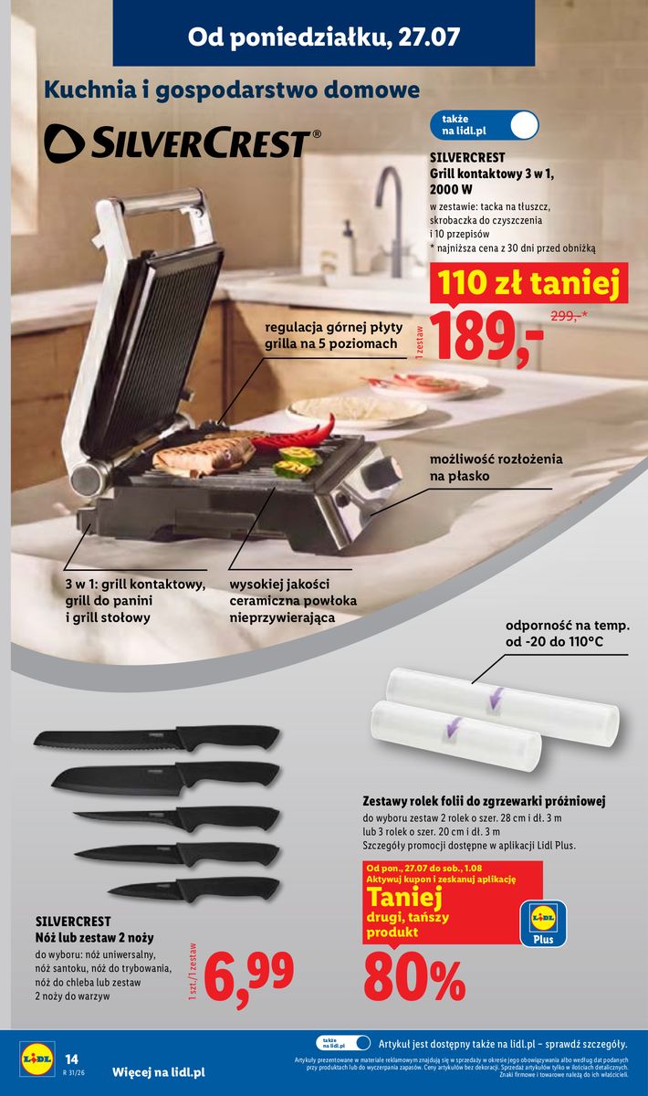 Lidl catalog page 14 — 2026-07-27 to 2026-07-27