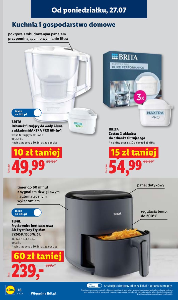Lidl catalog page 16 — 2026-07-27 to 2026-07-27