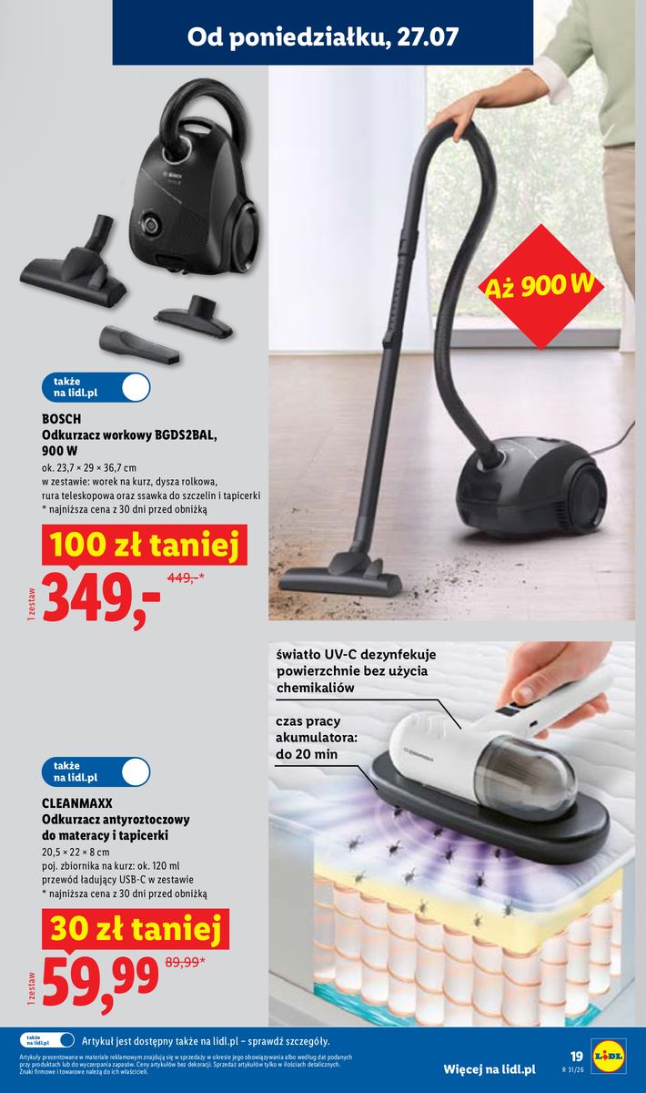 Lidl catalog page 19 — 2026-07-27 to 2026-07-27