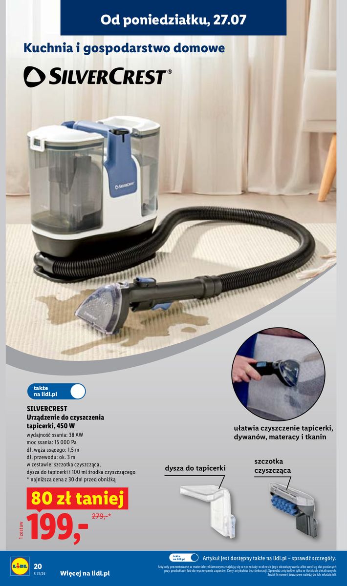 Lidl catalog page 20 — 2026-07-27 to 2026-07-27