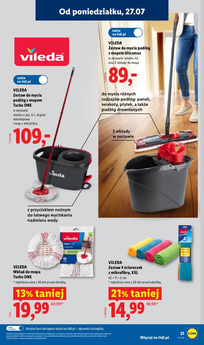 Lidl catalog page 21 — 2026-07-27 to 2026-07-27