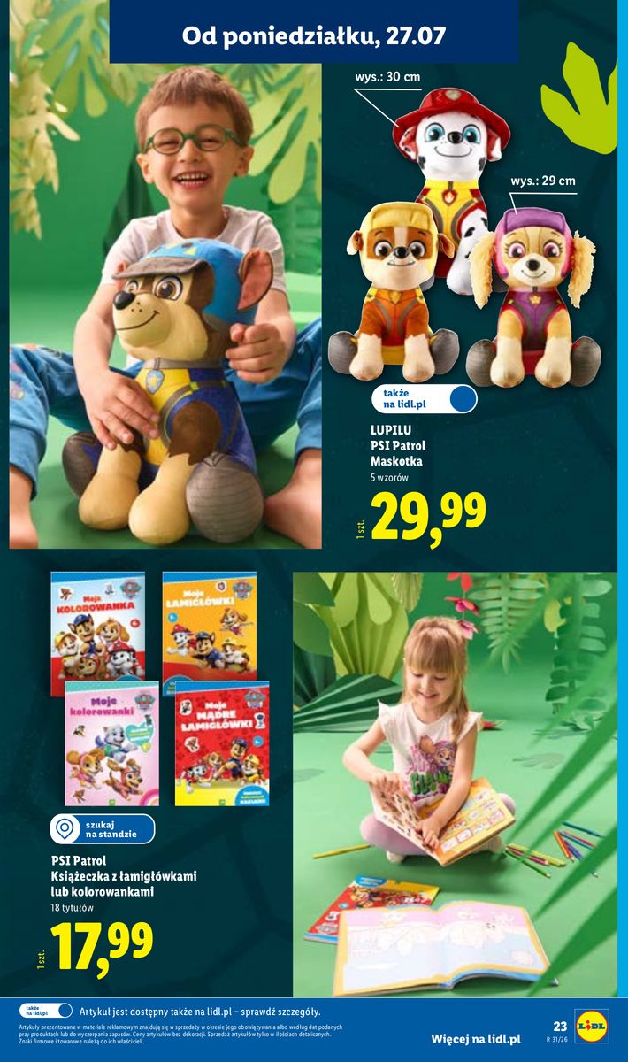 Lidl catalog page 25 — 2026-07-27 to 2026-07-27