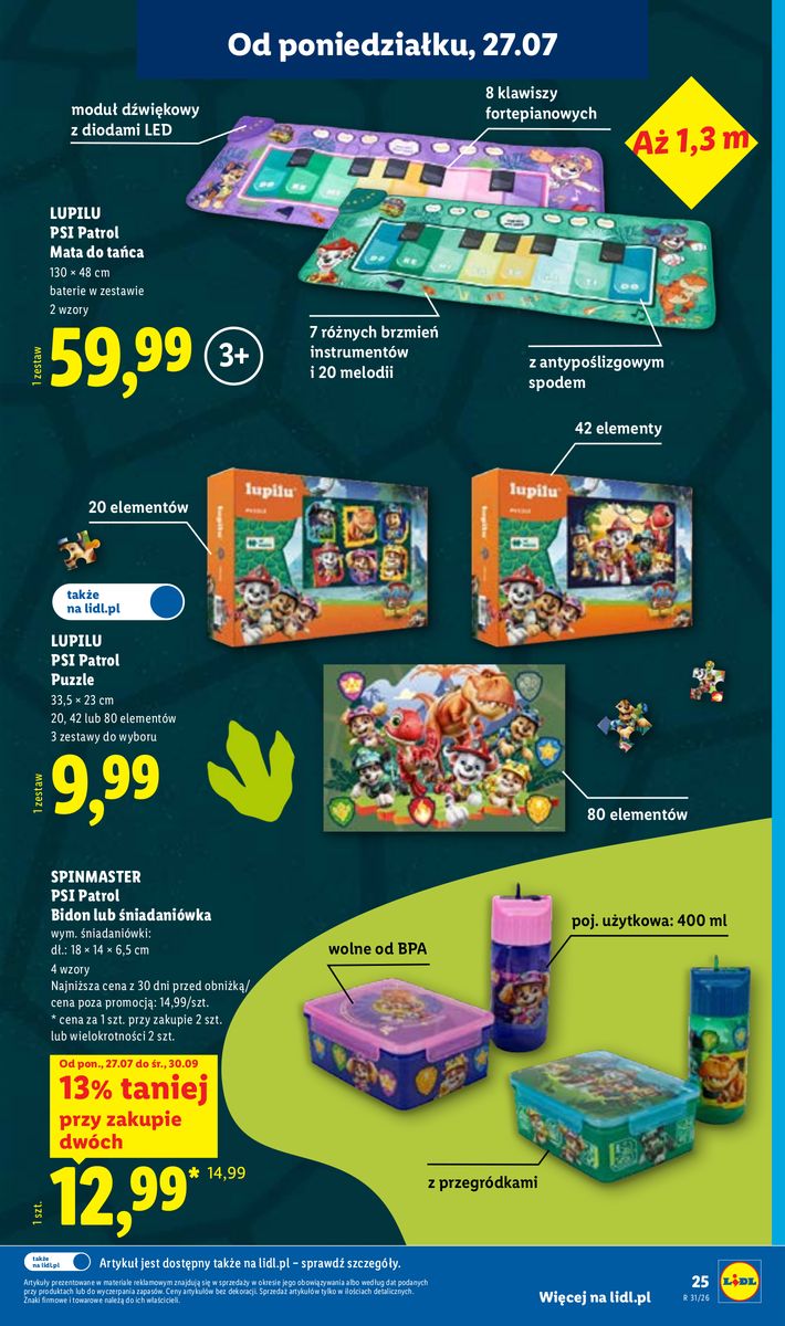 Lidl catalog page 27 — 2026-07-27 to 2026-07-27