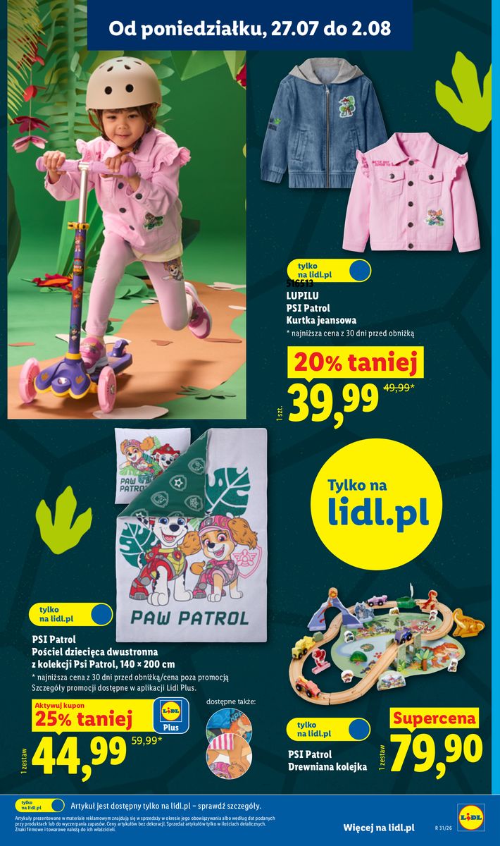 Lidl catalog page 29 — 2026-07-27 to 2026-07-27