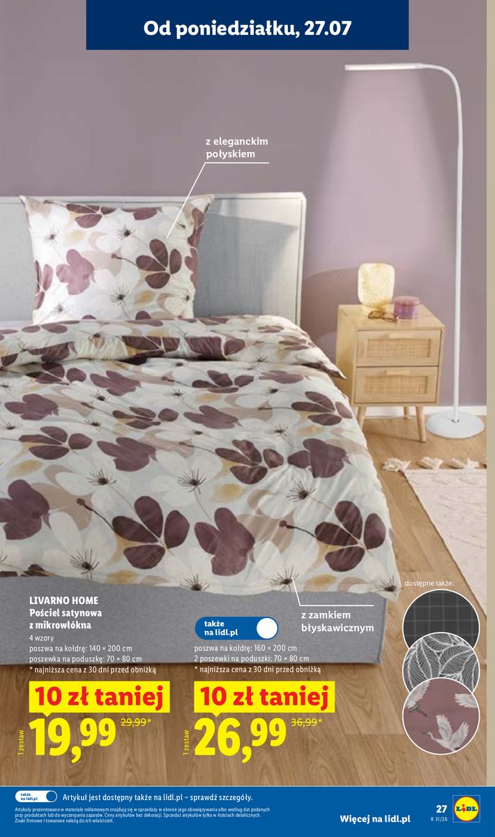 Lidl catalog page 31 — 2026-07-27 to 2026-07-27