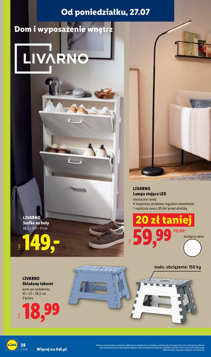 Lidl catalog page 32 — 2026-07-27 to 2026-07-27