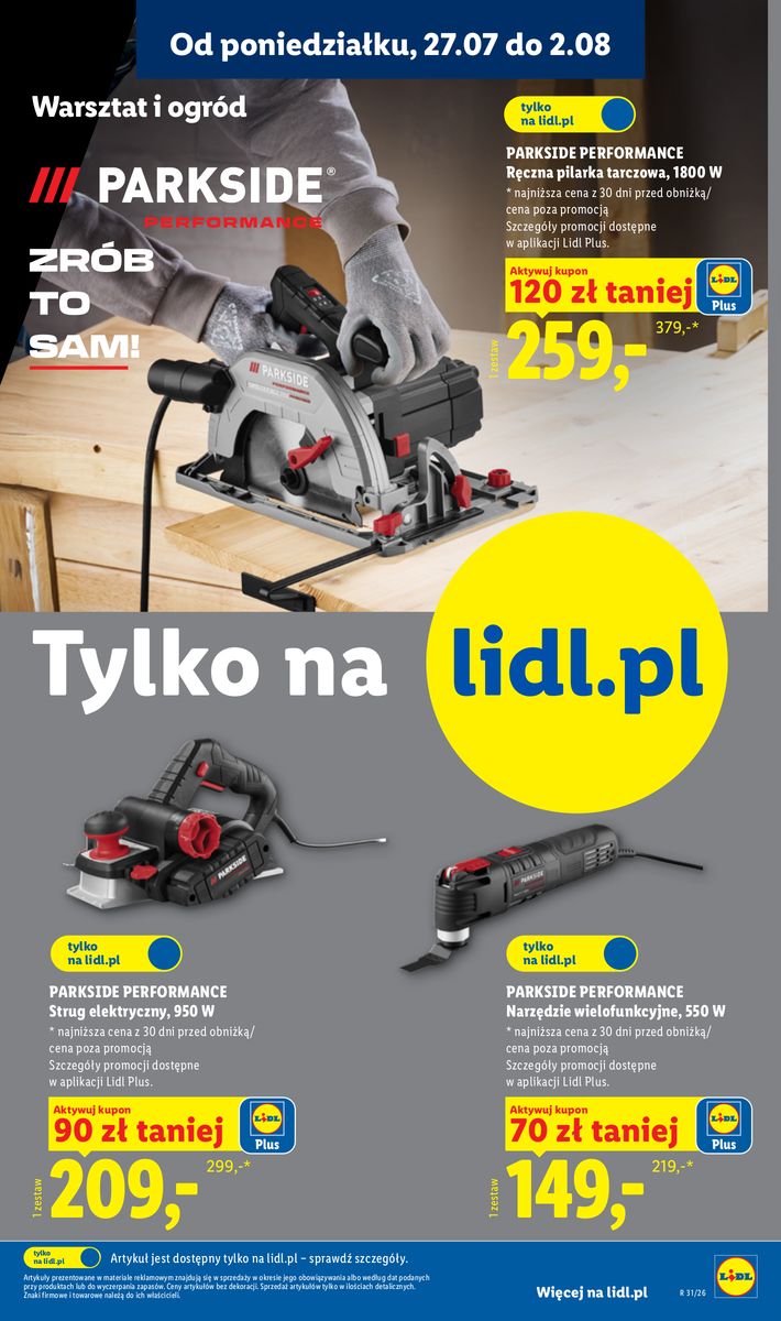 Lidl catalog page 33 — 2026-07-27 to 2026-07-27