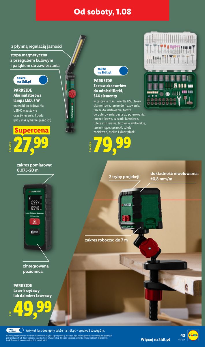 Lidl catalog page 49 — 2026-07-27 to 2026-07-27