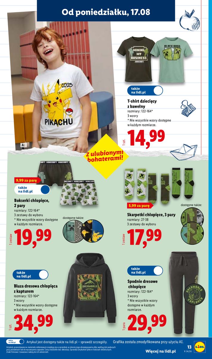 Lidl catalog page 13 — 2026-08-17 to 2026-08-17