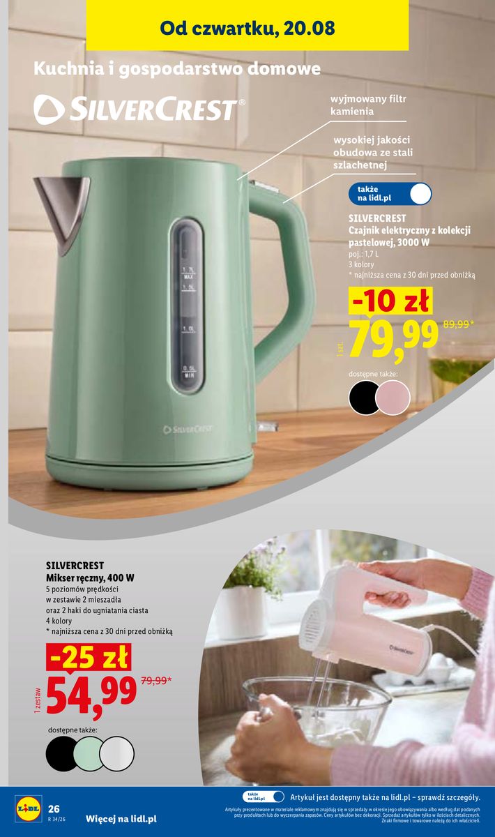 Lidl catalog page 38 — 2026-08-17 to 2026-08-17