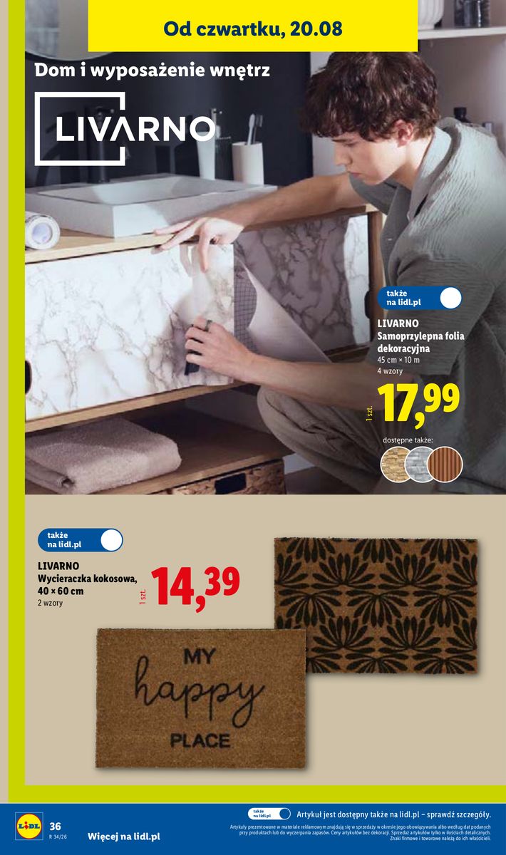 Lidl catalog page 48 — 2026-08-17 to 2026-08-17