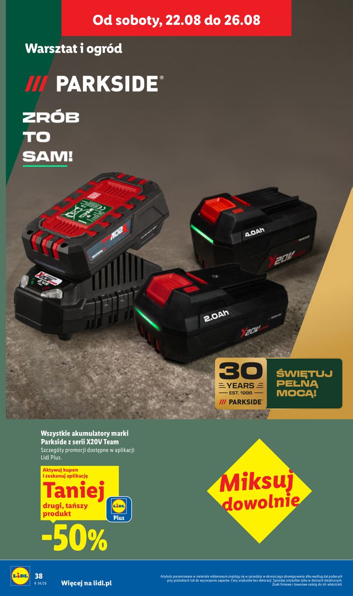 Lidl catalog page 50 — 2026-08-17 to 2026-08-17
