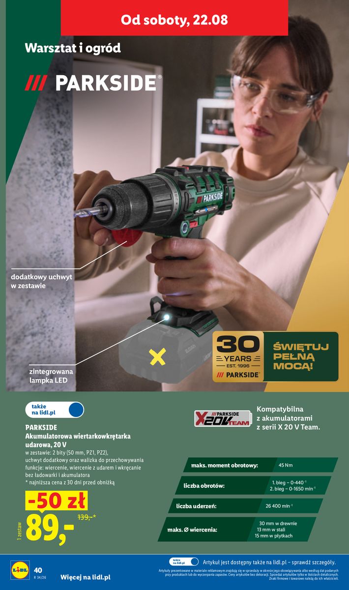 Lidl catalog page 52 — 2026-08-17 to 2026-08-17