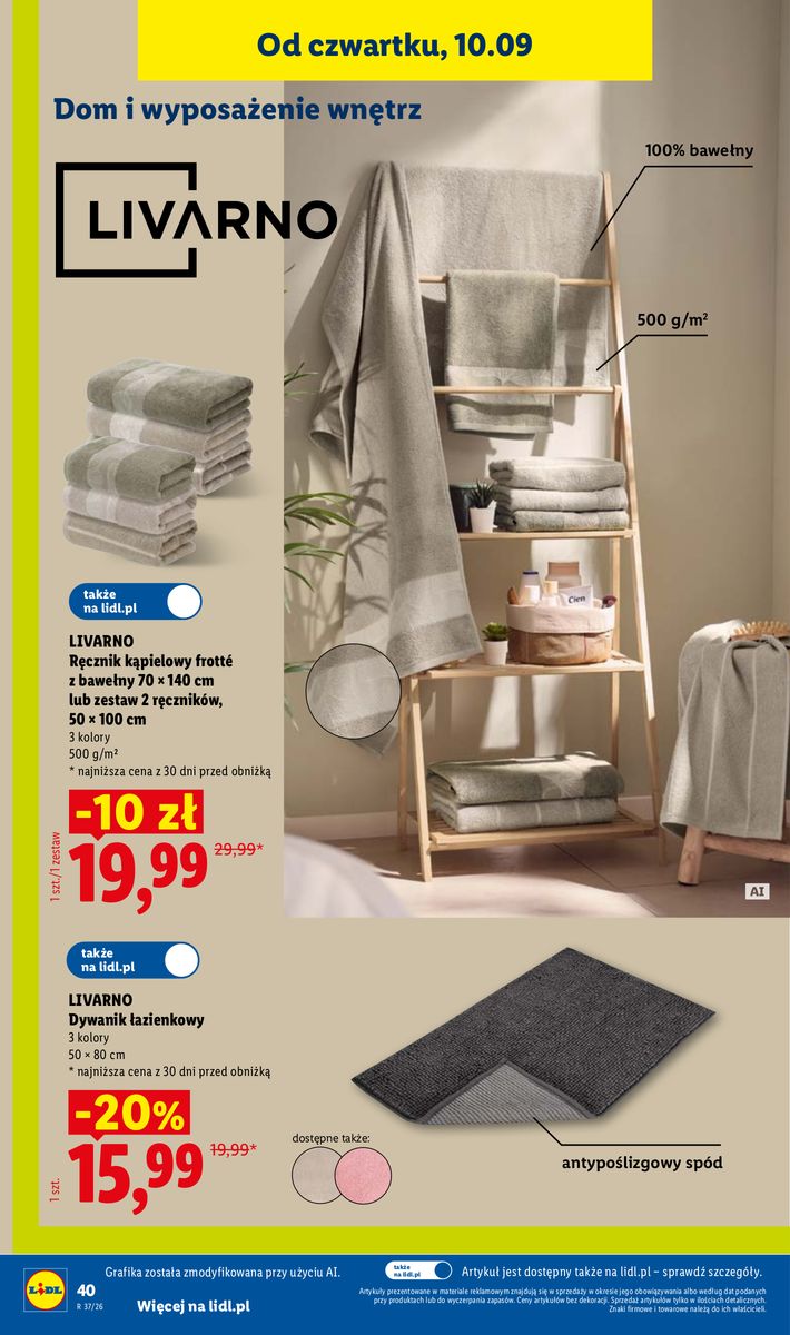 Lidl catalog page 46 — 2026-09-07 to 2026-09-07