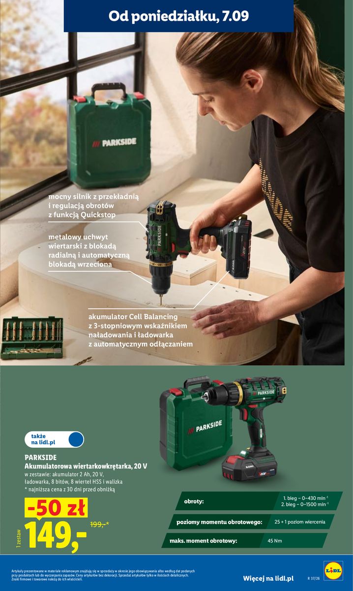 Lidl catalog page 27 — 2026-09-07 to 2026-09-09