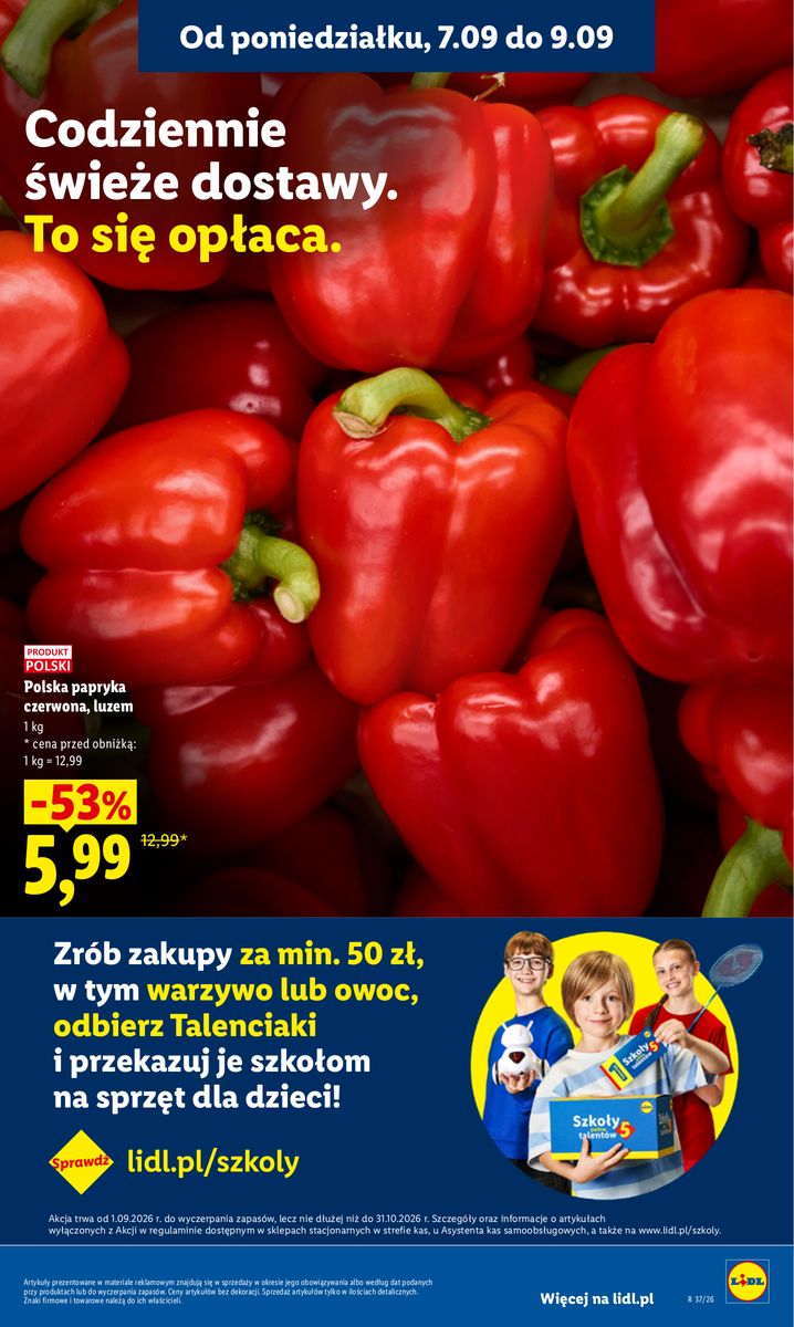 Lidl catalog page 33 — 2026-09-07 to 2026-09-09