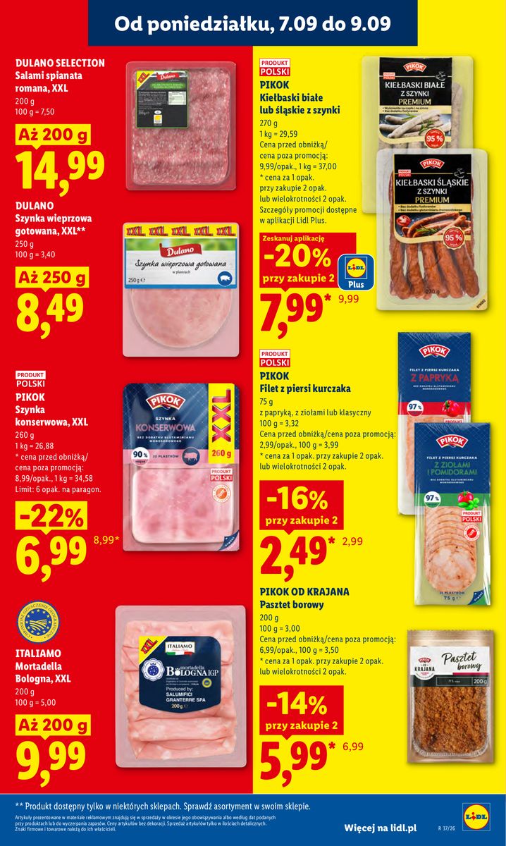 Lidl catalog page 37 — 2026-09-07 to 2026-09-09