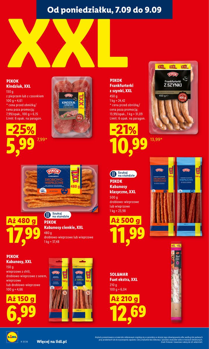 Lidl catalog page 38 — 2026-09-07 to 2026-09-09