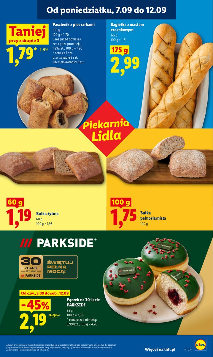 Lidl catalog page 61 — 2026-09-07 to 2026-09-09